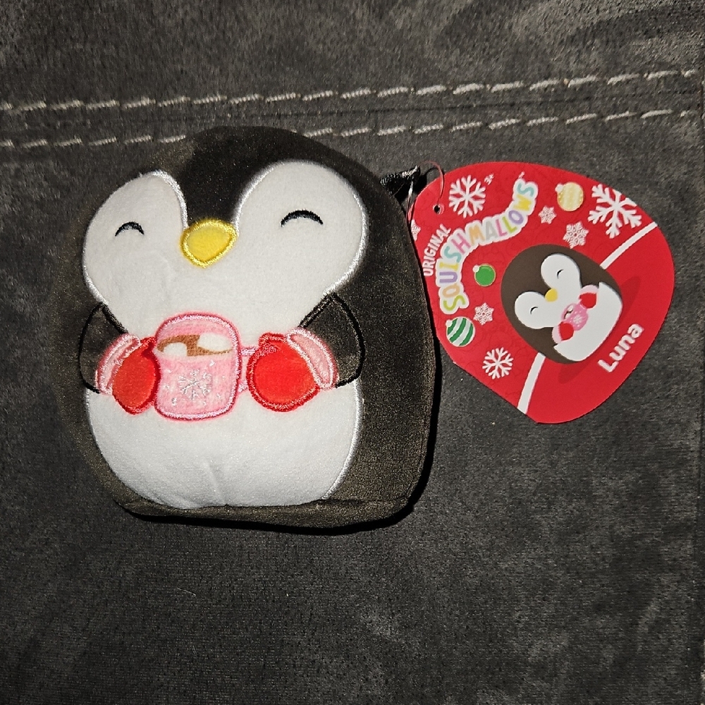 4.5" Luna The Penguin Christmas Holiday Squishmallow 2025